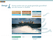 Tablet Screenshot of emergis.nl
